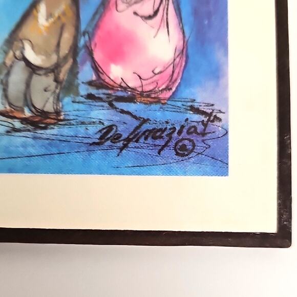 DeGrazia Vibrant Native American Children Art Prints Lot of 2 (6" by 4.5") - Picture 6 of 9